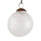 Set Of 4 piece Clear Round Christmas Hanging